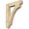 Ekena Millwork Legacy Arts & Crafts Rough Sawn Bracket, Douglas Fir, 6"W x 36"D x 44"H BKT06X36X44LEC03RDF - alternate 1
